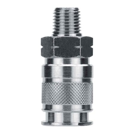 Alpha Technologies AIGNEP Multi-Socket Universal Coupler, 3/8 x 3/8 Male NPTF 80194-06